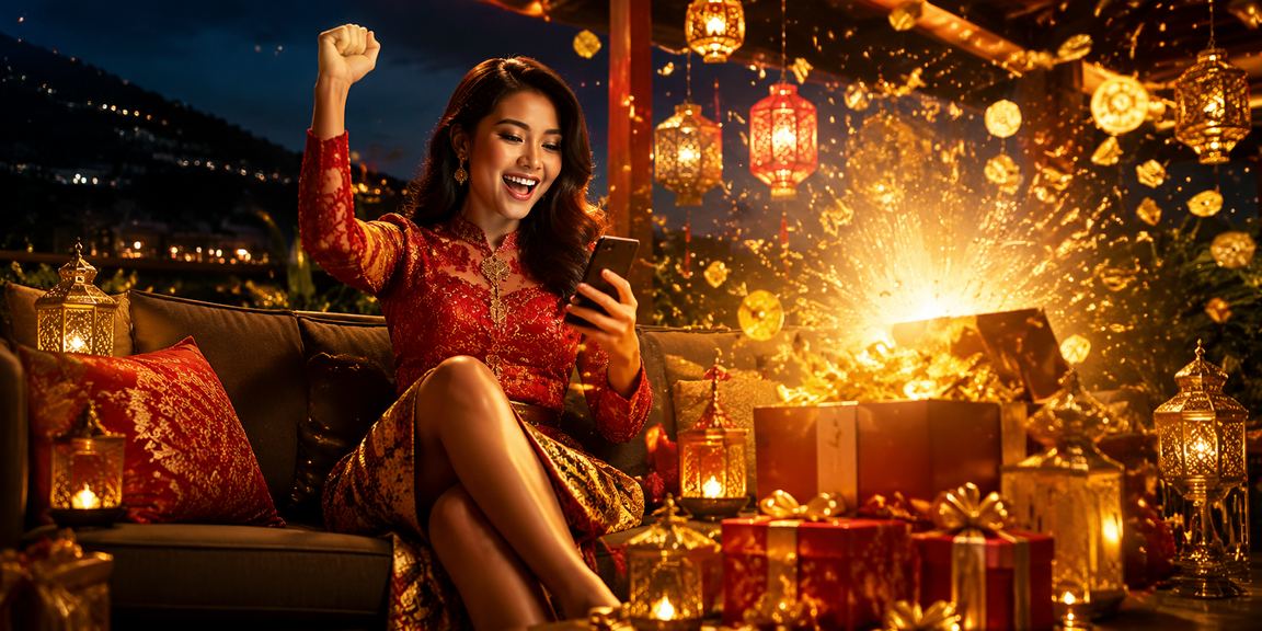 Suasana santai pemain yang mengakses platform casino online sambil menikmati kopi